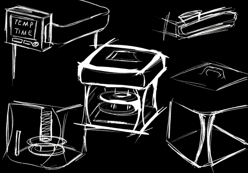 Concept sketches — overall form studies